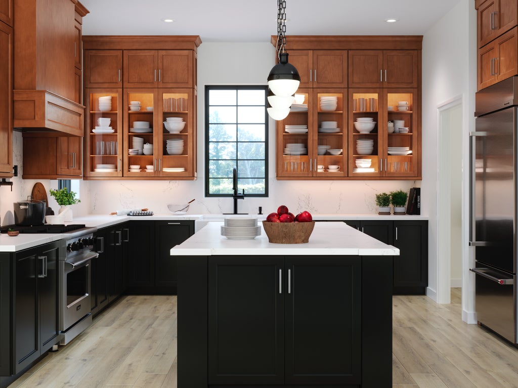 Black Kitchen & Bathroom Cabinets - Waypoint Living Spaces