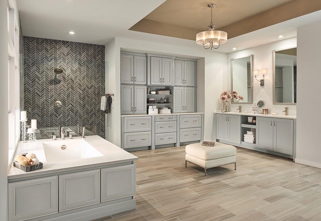 Grey Cabinet Kitchen & Bath Ideas - Waypoint Living Spaces